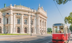 VIENNA Ringstrasse Burgtheater