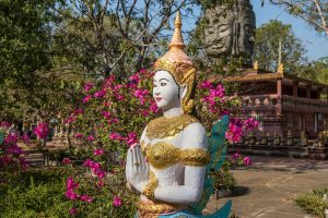 פסל בודהה באנגקור תום