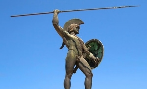 הפסל של לאונידיס ביוון