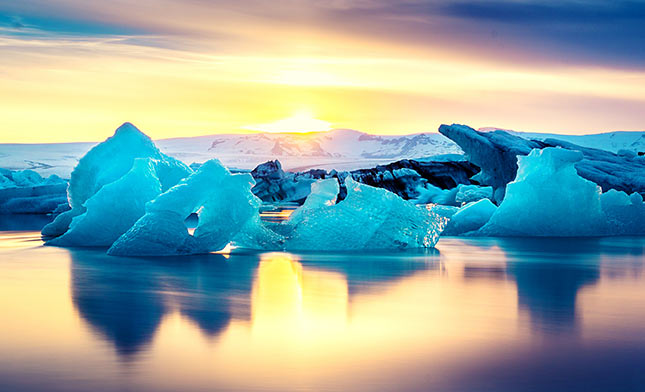 קרחונים באיסלנד