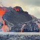 הר געש מתפרץ באיסלנד