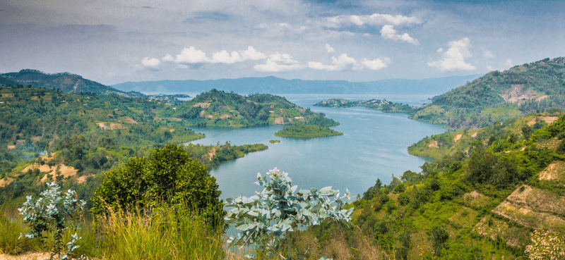 נקודת תצפית על אגם קיוו ברואנדה